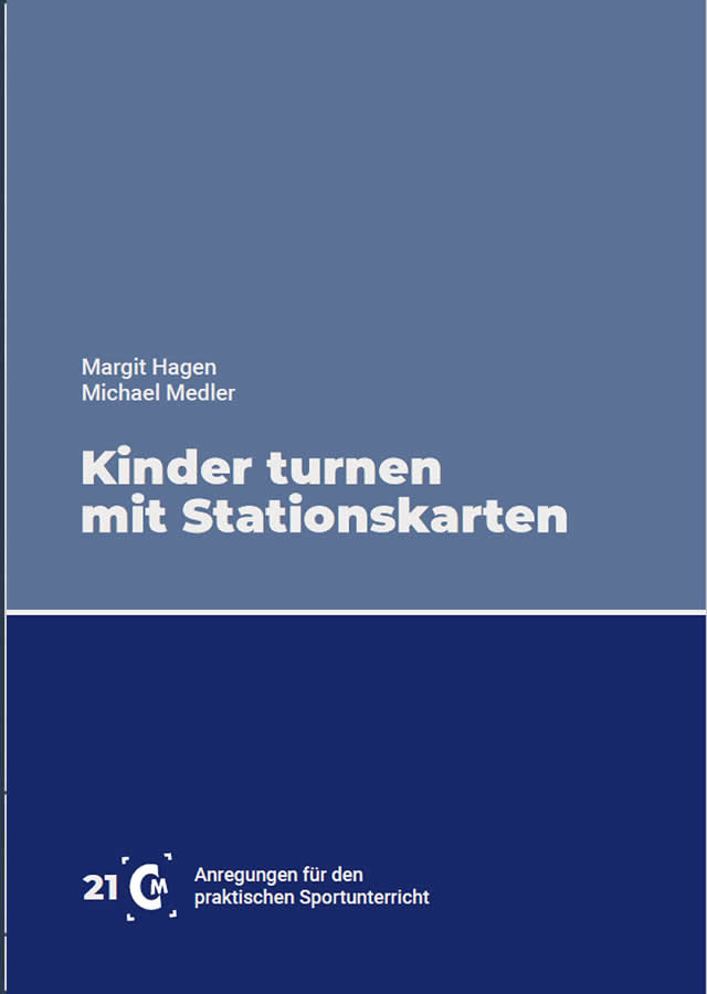 Kinder turnen mit Stationskarten von Hagen, Medler