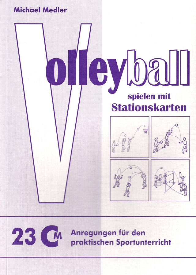 Volleyball spielen mit Stationskarten von Medler