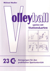 Medler Volleyball spielen mit Stationskarten